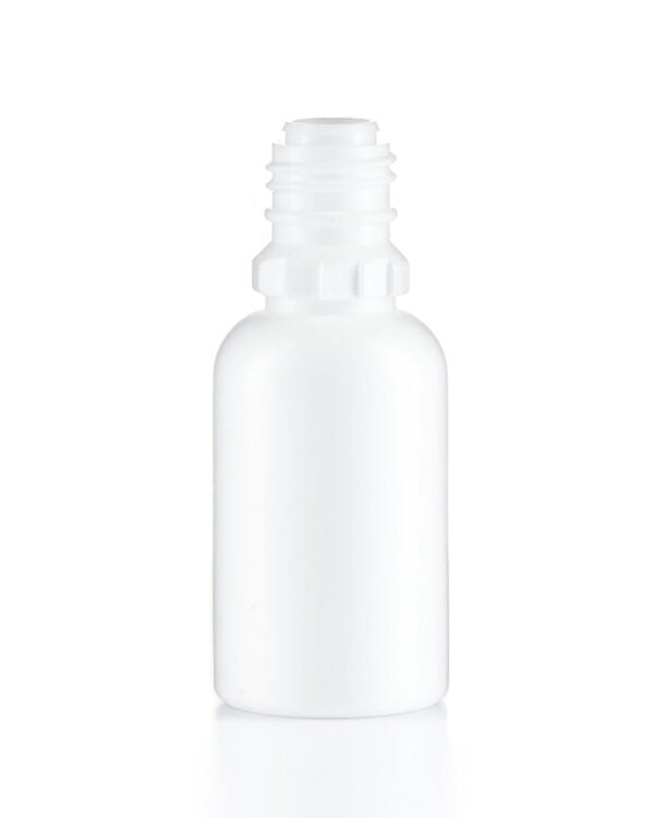 Polypropylene white dropper bottle